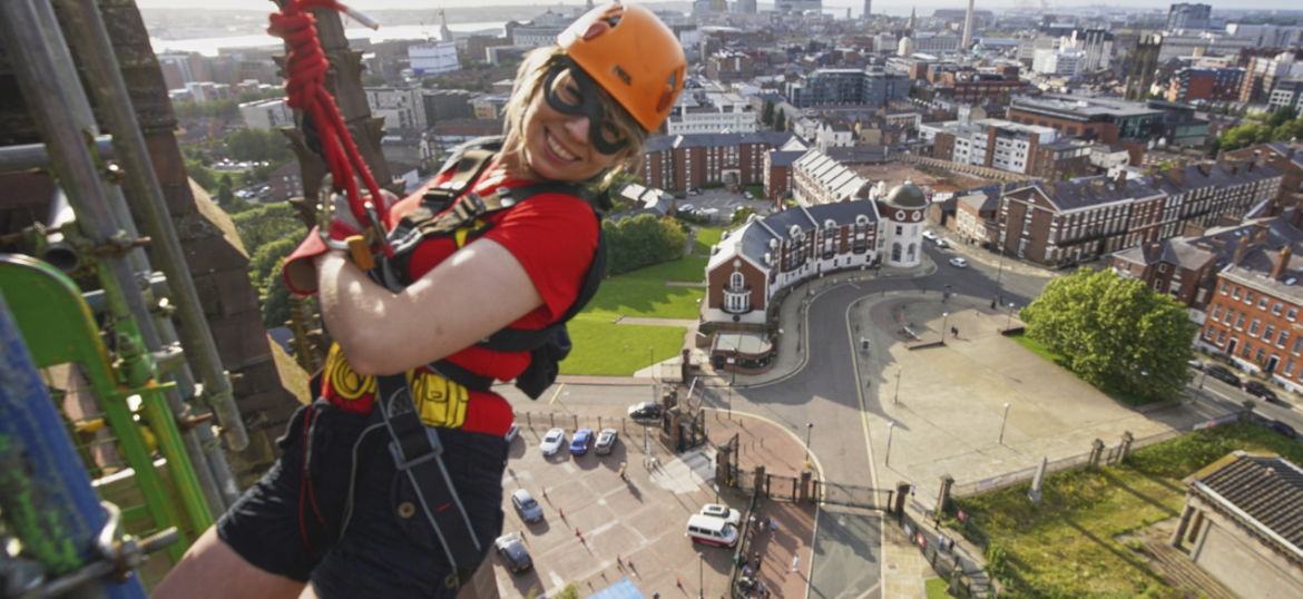 Liverpool Cathedral Abseil 2024