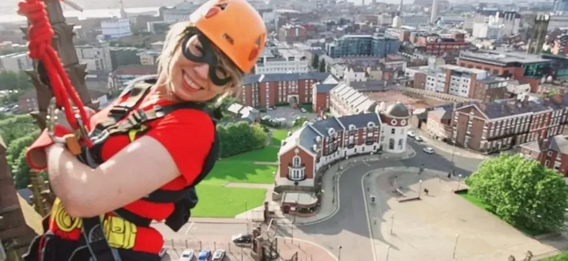 Liverpool Cathedral Abseil 2025